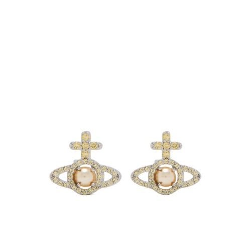 VIVIENNE WESTWOOD Vivienne Westwood BIJOUX ORECCHINI - Brown